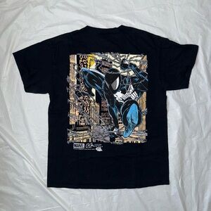Marvel Black and Blue Graphic Tee
